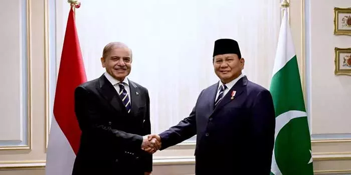 Prabowo dan PM Pakistan Bahas Potensi Kerja Sama Ekonomi