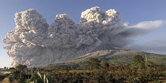 Catatan Sejarah Letusan Gunung Sinabung, Sumatera Utara