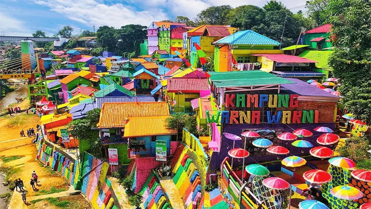 Keindahan Kampung Warna Warni Jodipan, Menghidupkan Kota Malang