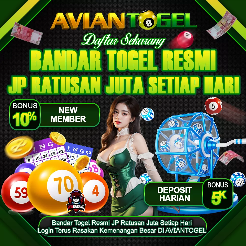 AVIANTOGEL - Bandar Togel Resmi Jp Ratusan Juta Setiap Hari