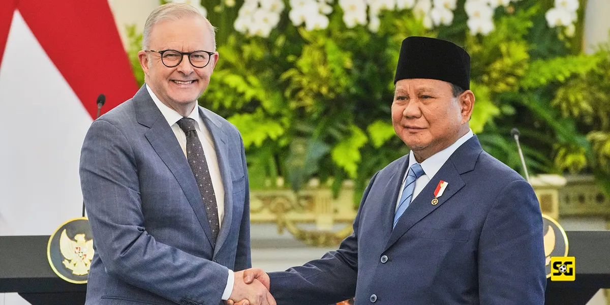 Lupakan Rivalitas Timnas Indonesia, Presiden Prabowo Dan PM Albanese Tukar Jersey Sebagai Simbol Persahabatan!