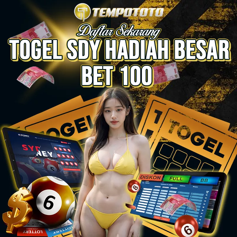 Tempototo % Togel SDY Hadiah Besar Minimal bet 100